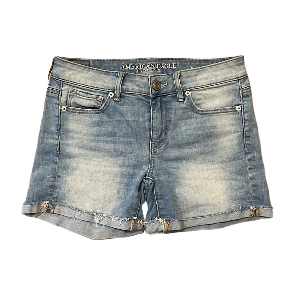 American Eagle Outfitters Women's Blue Denim Shorts
